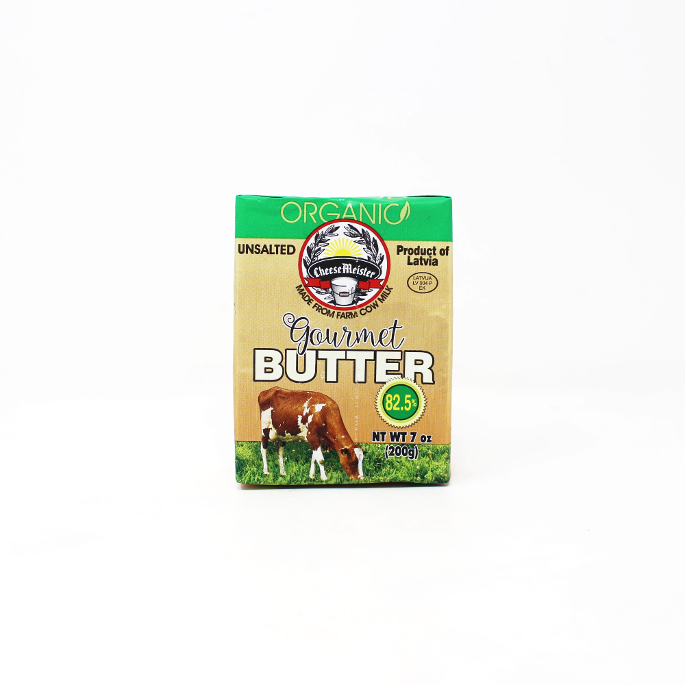 Latvian Unsalted Organic Butter - Cured and Cultivated