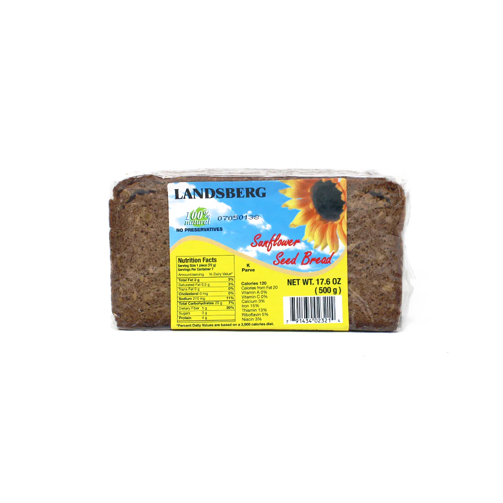 Landsberg Sunflower Seed Bread - Cured and Cultivated