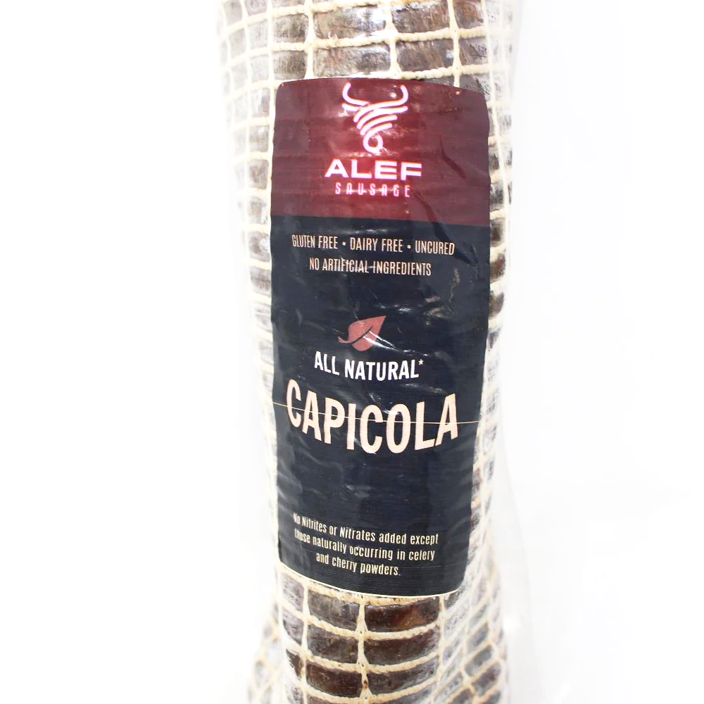 Uncured Capicola Alef - Cured and Cultivated