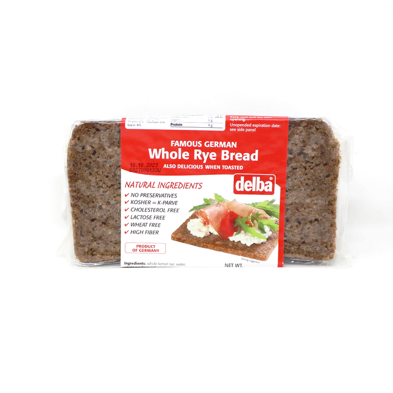 Delba German Whole Rye Bread - Cured and Cultivated