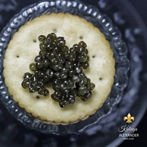KALUGA - Alexander Black Beluga Caviar, 8 oz. - Cured and Cultivated