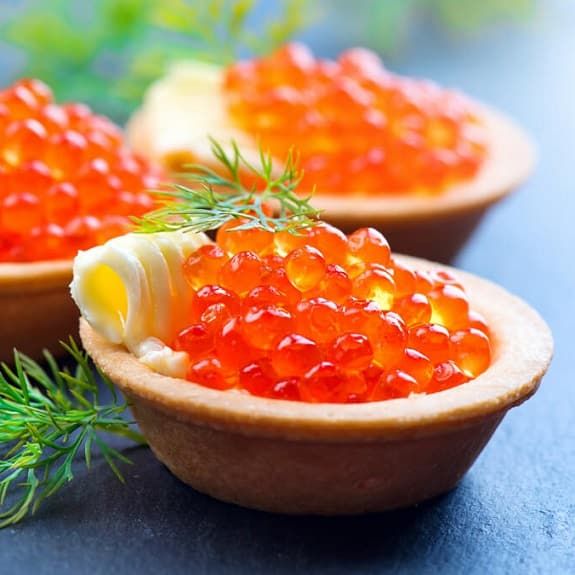 Red Salmon Caviar Green Can Paso Robles - Cured and Cultivated