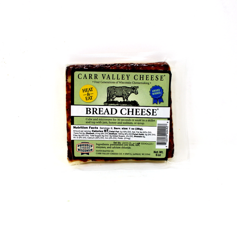 Carr Valley Bread Cheese, 6 oz - Cured and Cultivated