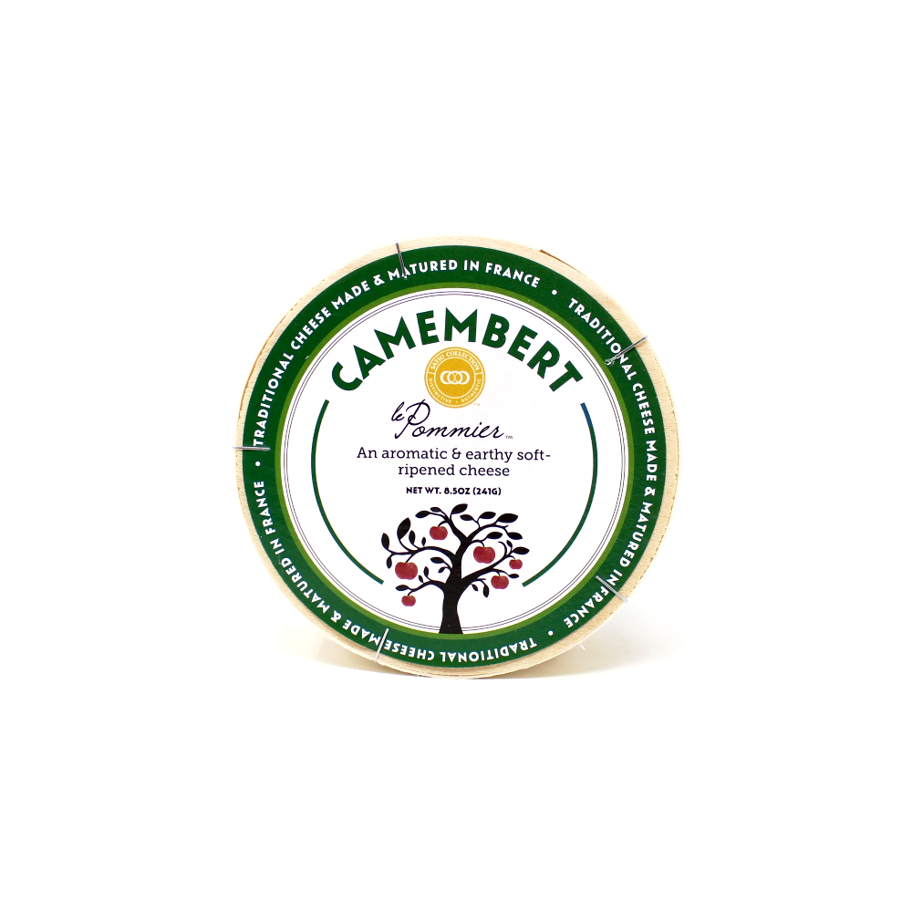 Camembert Le Pommier French Soft-Ripened Cheese 8.5 oz. - Cured and Cultivated