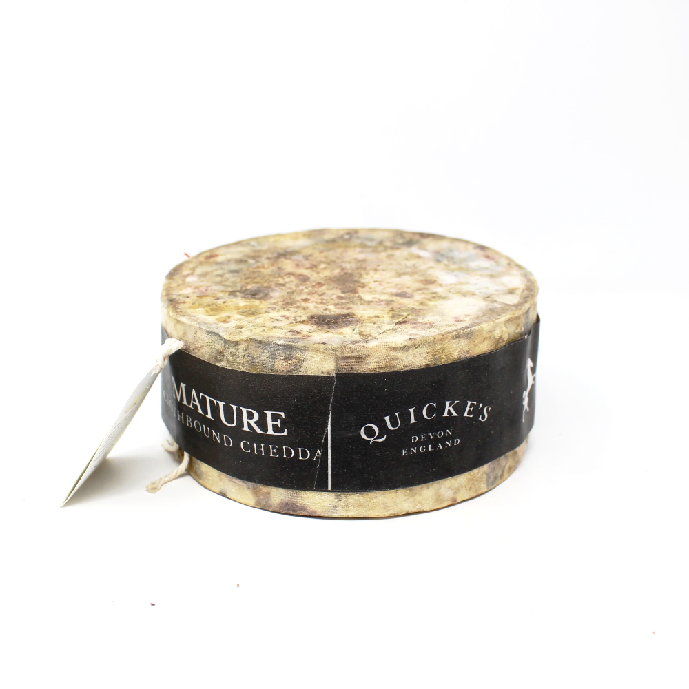 Mature Clothbound Cheddar Cheese by Quicke's Paso Robles - Cured and Cultivated