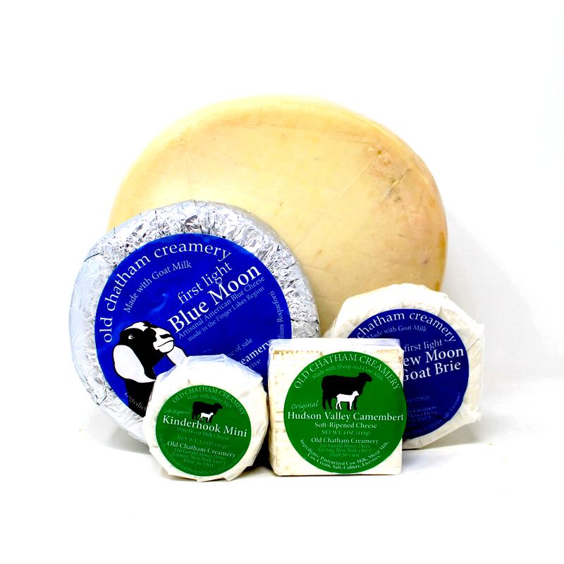 Old Chatham Creamery First Light  New Moon Goat Brie, 8 oz. - Cured and Cultivated