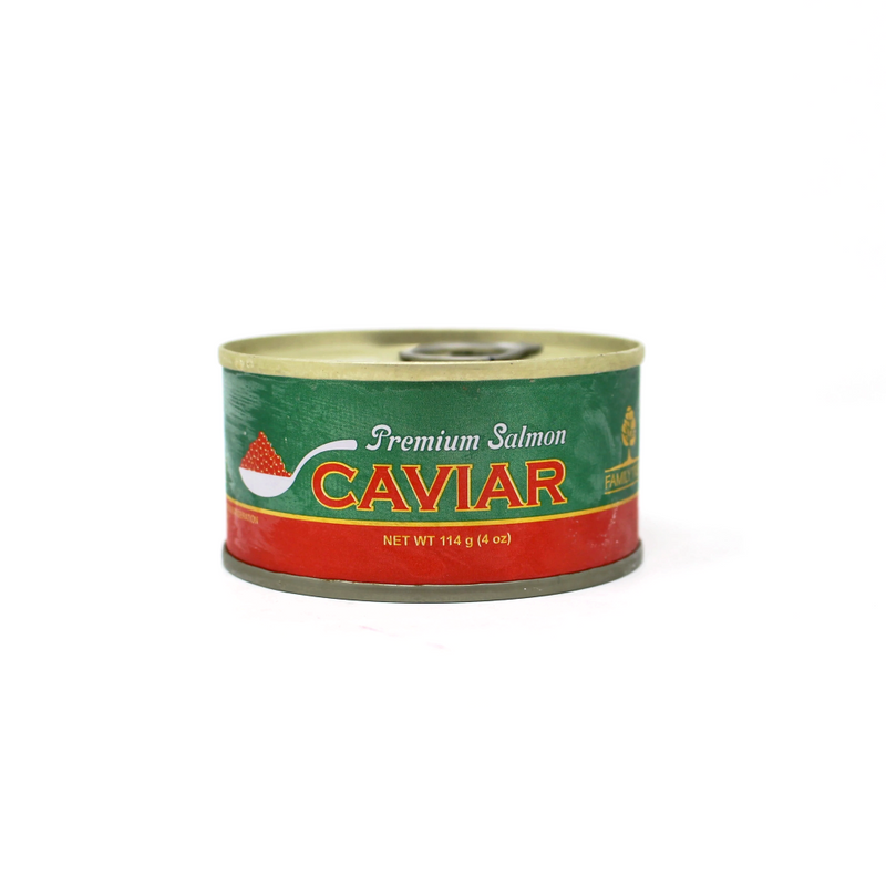Red Salmon Caviar Green Can Paso Robles - Cured and Cultivated