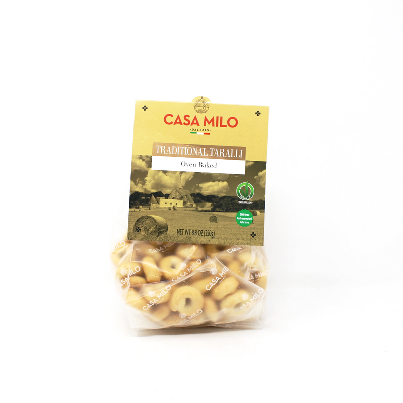 Casa Milo Taralli Traditional - Cured and Cultivated