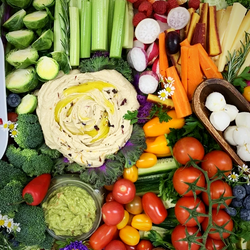 Crudités Vegetable Boards Paso Robles - Cured and Cultivated