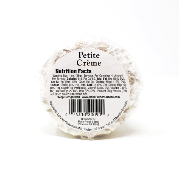 Petite Triple Cream Brie, 4 oz - Cured and Cultivated