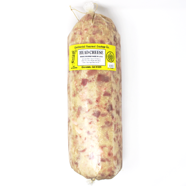 German Head Cheese Continental Gourmet Sausage Paso Robles - Cured and Cultivated