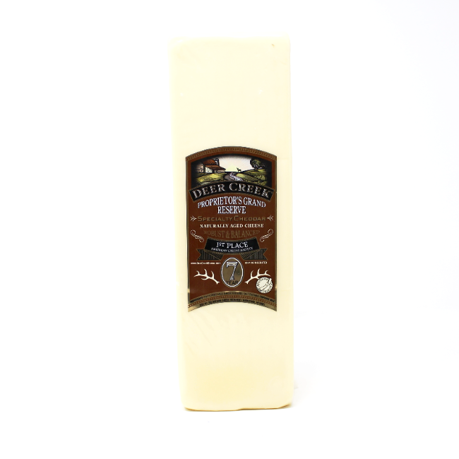 Deer Creek 7 Year Cheddar - Cured and Cultivated