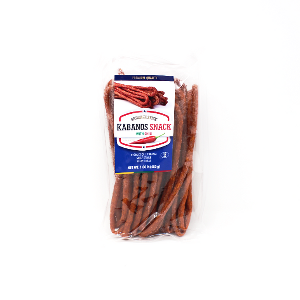 Kabanos Snack With Chili, 1.06 lb - Cured and Cultivated