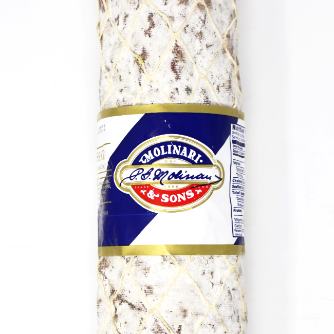 Salami Sopressata by Molinari - Cured and Cultivated