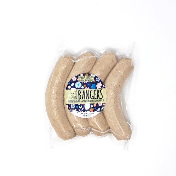 Irish Bangers, 15 oz. - Cured and Cultivated