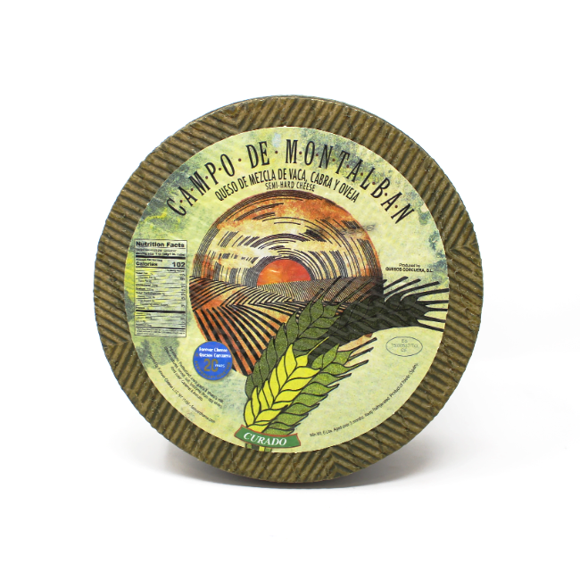 Campo de Montalbán cheese - Cured and Cultivated