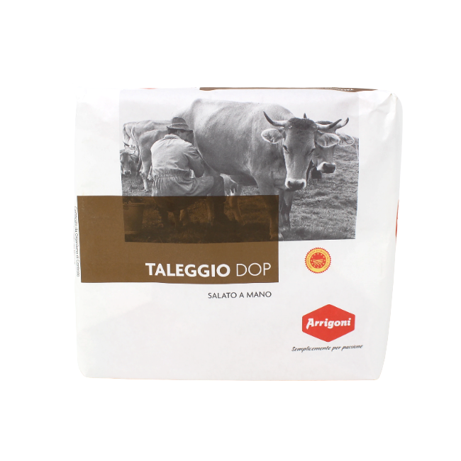 Italian cheese Taleggio DOP Arrigoni - Cured and Cultivated