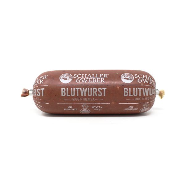 German Blutwurst Schaller & Weber, 7 oz - Cured and Cultivated