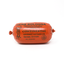 German Herb Bologna, 10 oz Continental Sausage - Cured and Cultivated