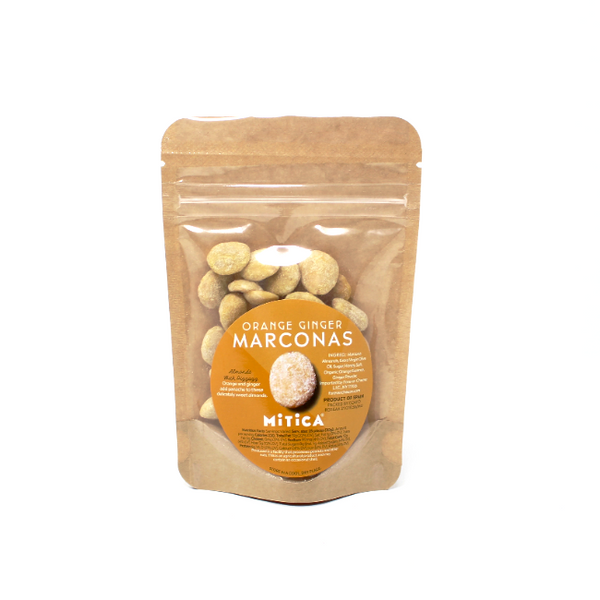 Marcona Almonds Ginger & Orange | Cured and Cultivated