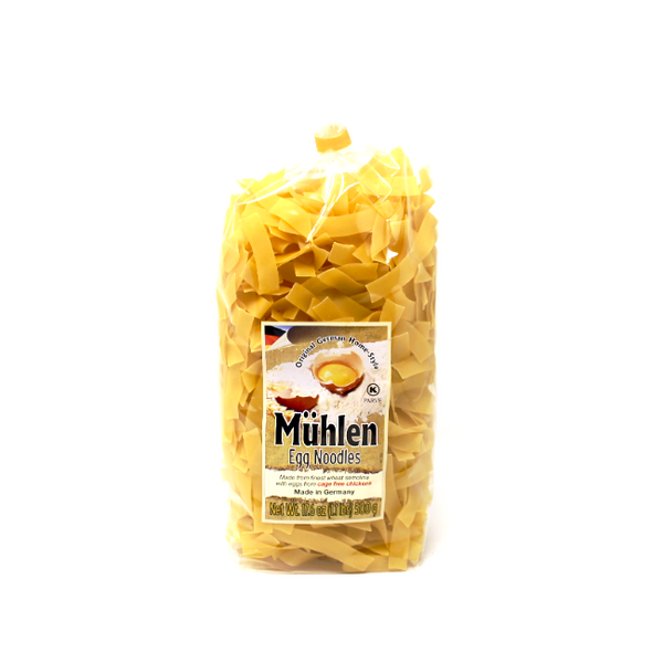 Muhlen German Egg Noodles Extra broad, 17.6 oz - Cured and Cultivated