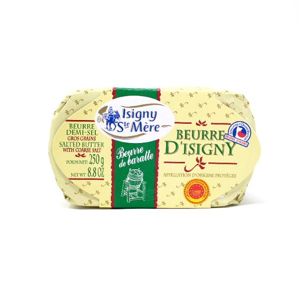 Beurre D'Isigny Salted Butter, 8.8 oz