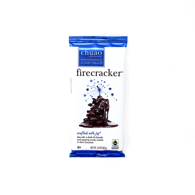 Chuao Chocolatier Firecracker Chocolate Bar - Cured and Cultivated