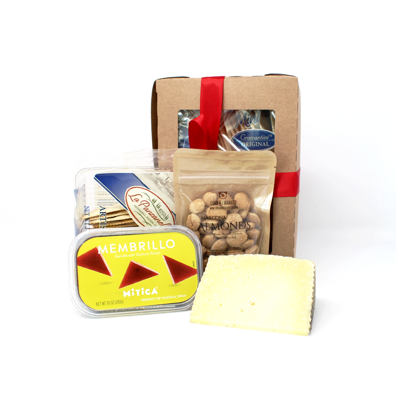 Manchego, Membrillo, Marcona and Crackers Spanish Gift Box - Cured and Cultivated