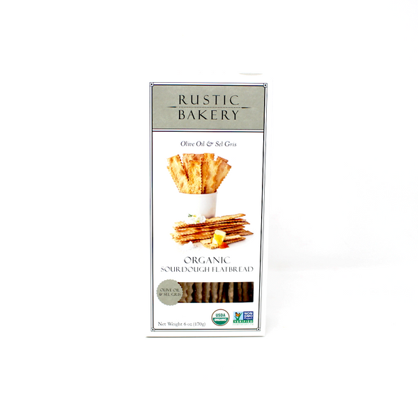 Rustic Bakery Organic Sourdough Flatbread Crackers - Cured and Cultivated