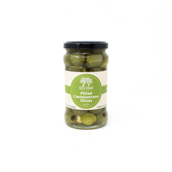 Divina Pitted Castelvetrano Olives Sicily Italy - Cured and Cultivated