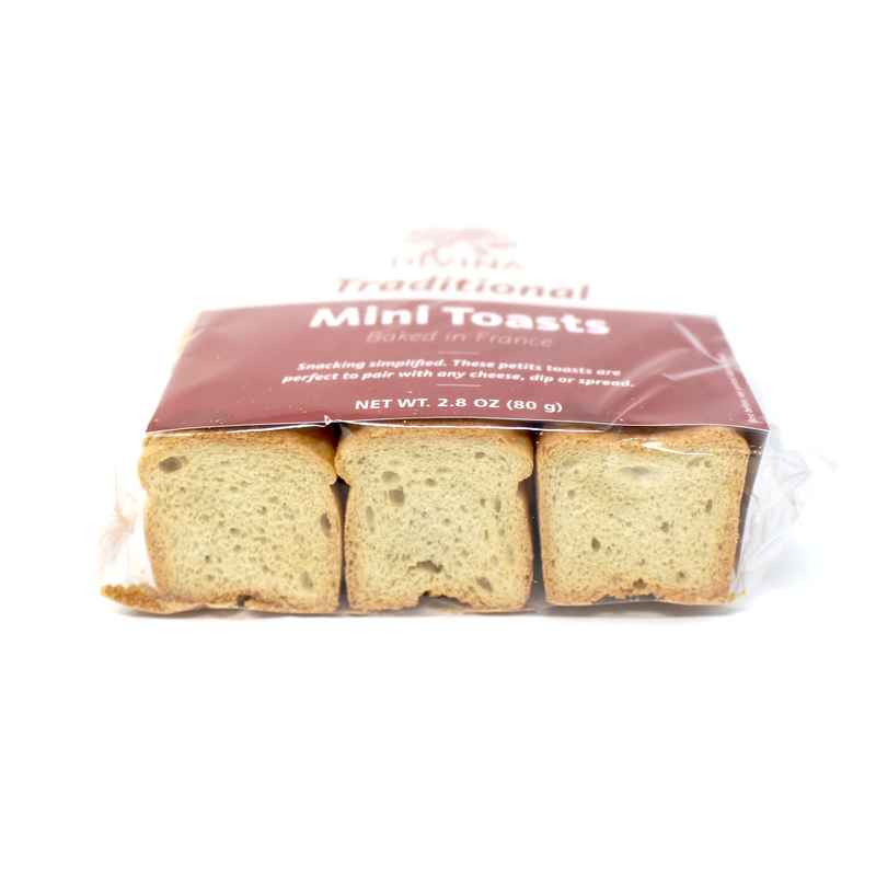 Traditional Mini Toasts, 2.8 oz | Cured and Cultivated