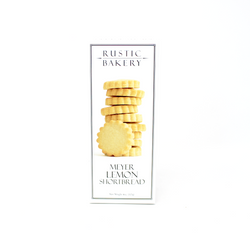 Rustic Bakery Meyer Lemon Shortbread cookies - Cured and Cultivated