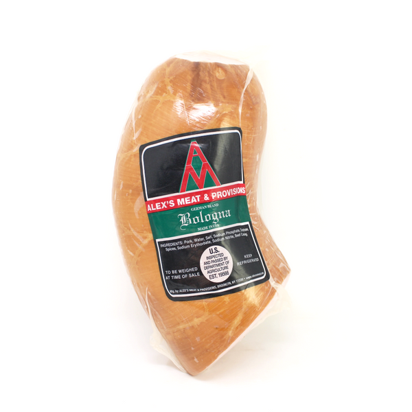 German Brand Bologna Alex's Meat and Provisions - Cured and Cultivated