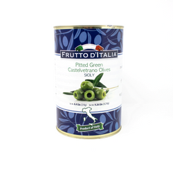 Frutto D'Italia Castelvetrano Sicily Olives Pitted Can Paso Robles - Cured and Cultivated