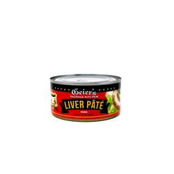 Geier's Sausage Kitchen Pork Liver Pate, 6.5 oz.- Cured and Cultivated
