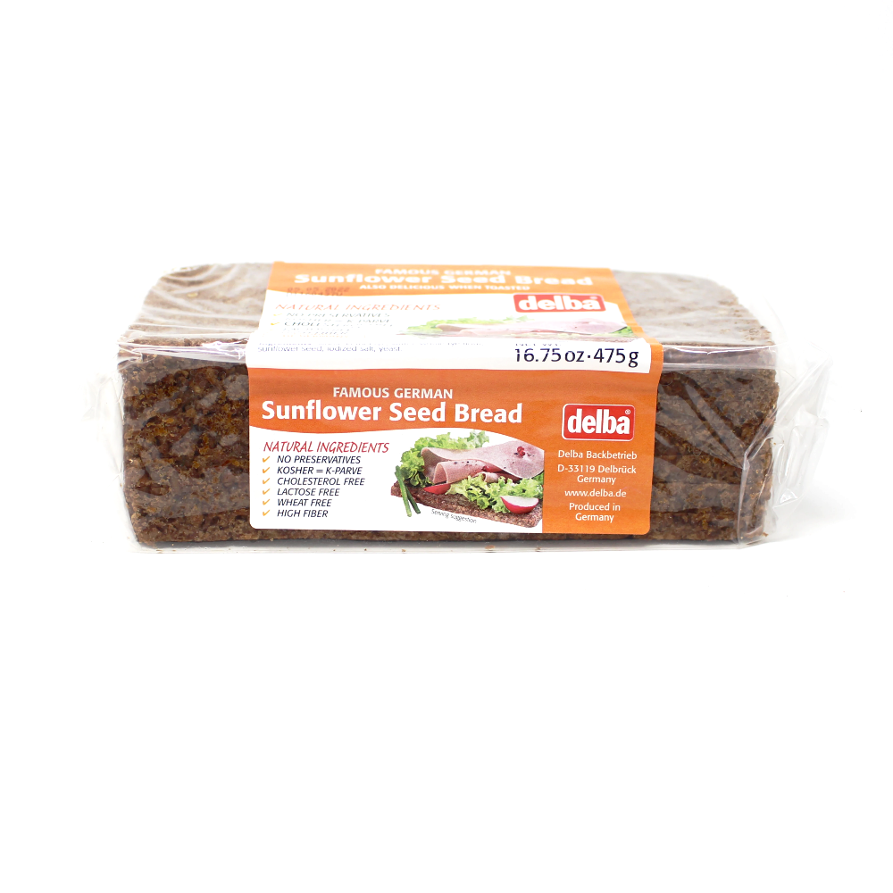 Delba Sunflower Pumpernickel German Bread - Cured and Cultivated