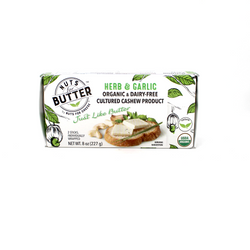 Nuts for Butter Herb and Garlic Vegan Butter - Cured and Cultivated