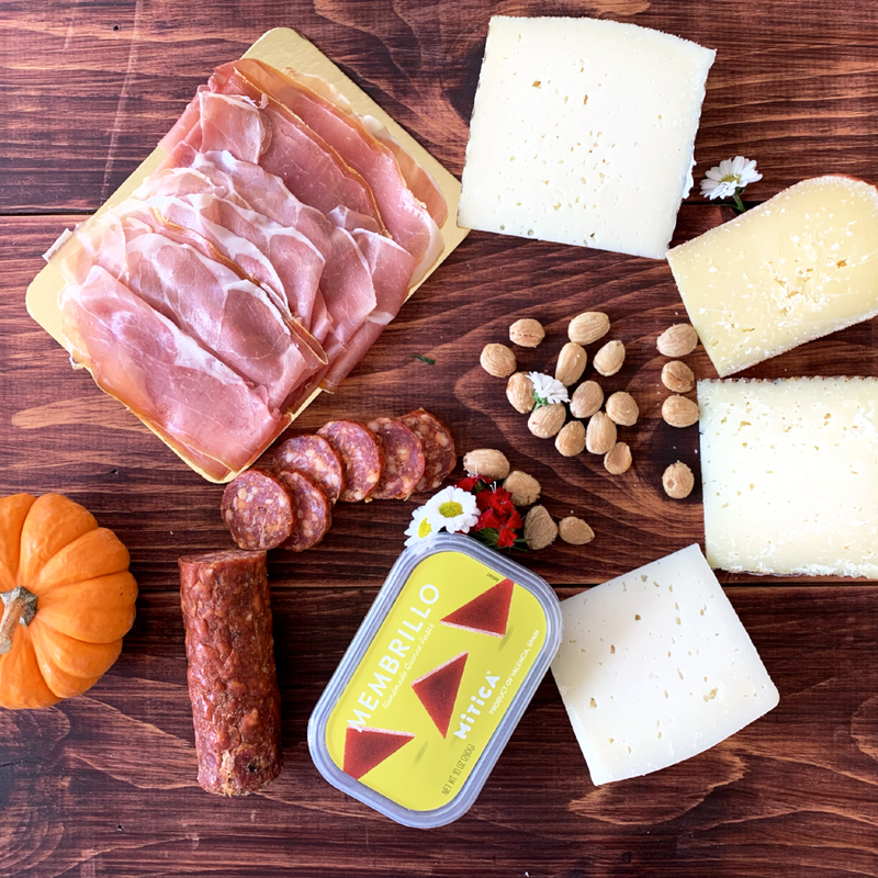 Spanish Cheese and Charcuterie Gift Box - Cured and Cultivated